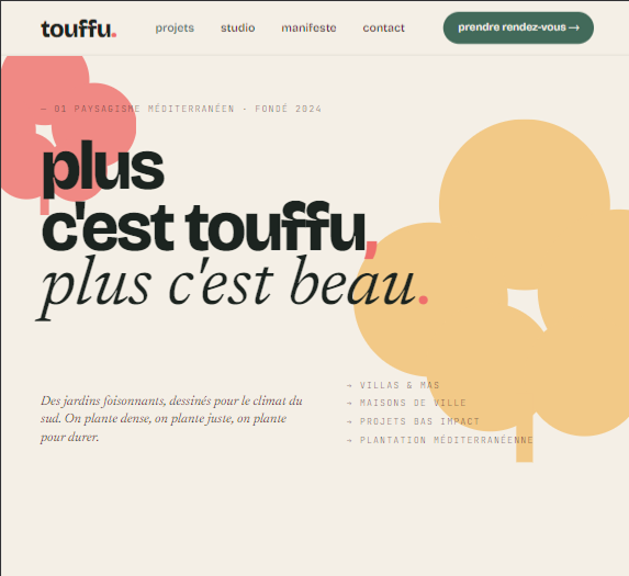 Page d'accueil